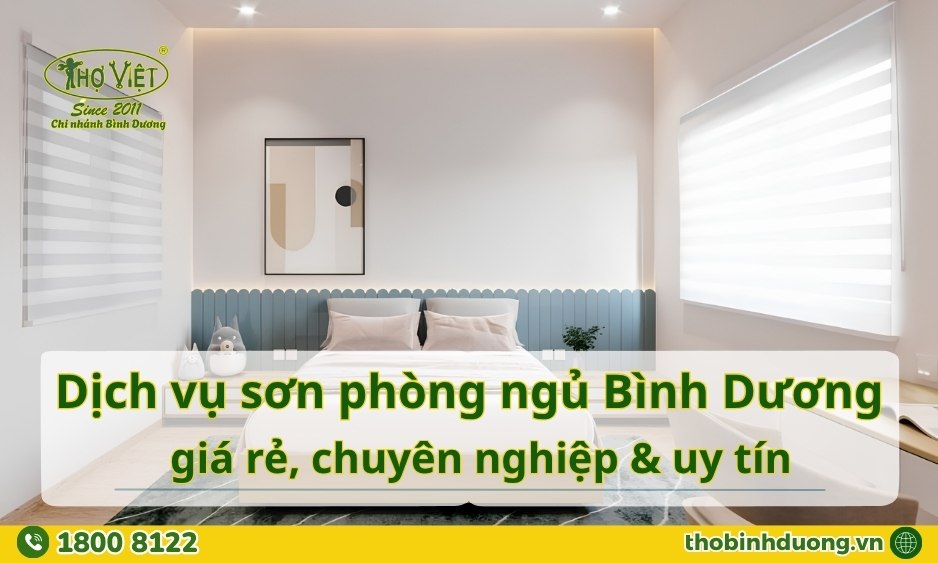 Báo giá sơn phòng ngủ Bình Dương