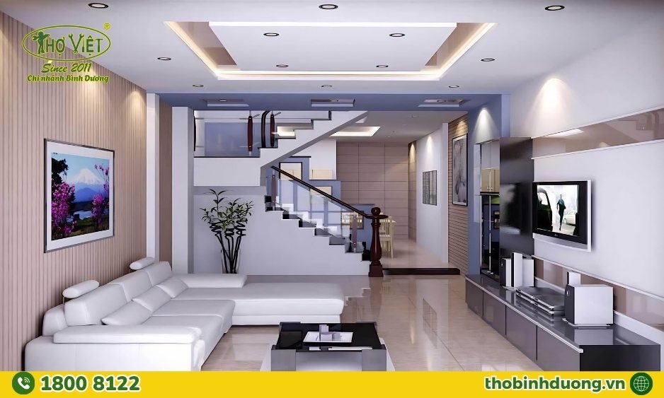Quy trình thi công sơn viền trần nhà chuyên nghiệp