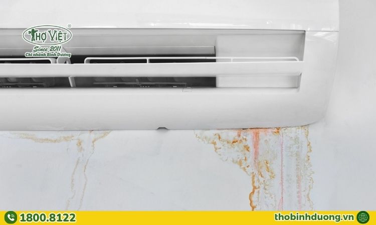 Tác hại khi máy lạnh chảy nước kéo dài không xử lý