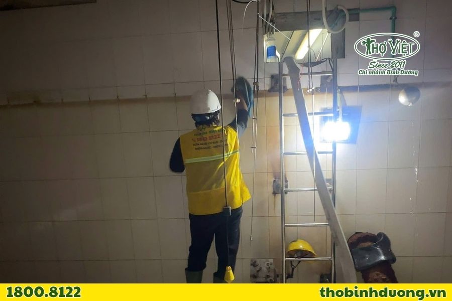 Dịch vụ vệ sinh bể nước ngầm Bình Thắng, Dĩ An uy tín