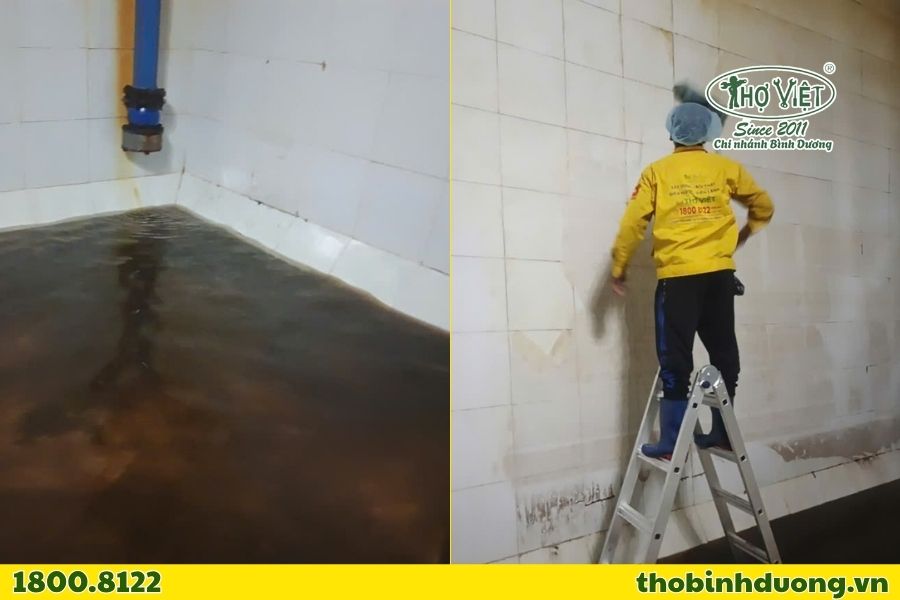 Dịch vụ vệ sinh bể nước ngầm Dĩ An chuyên nghiệp, tận nơi