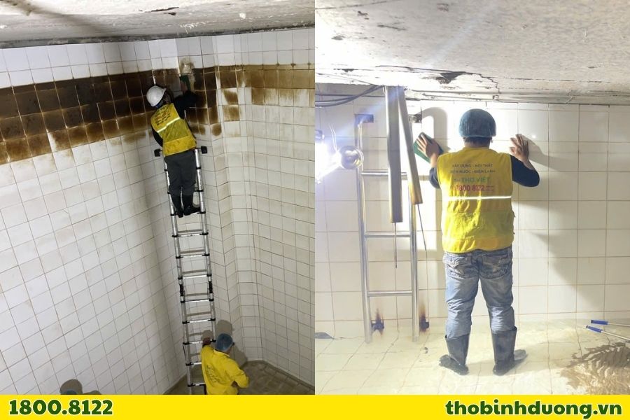 Dấu hiệu bể nước ngầm cần vệ sinh