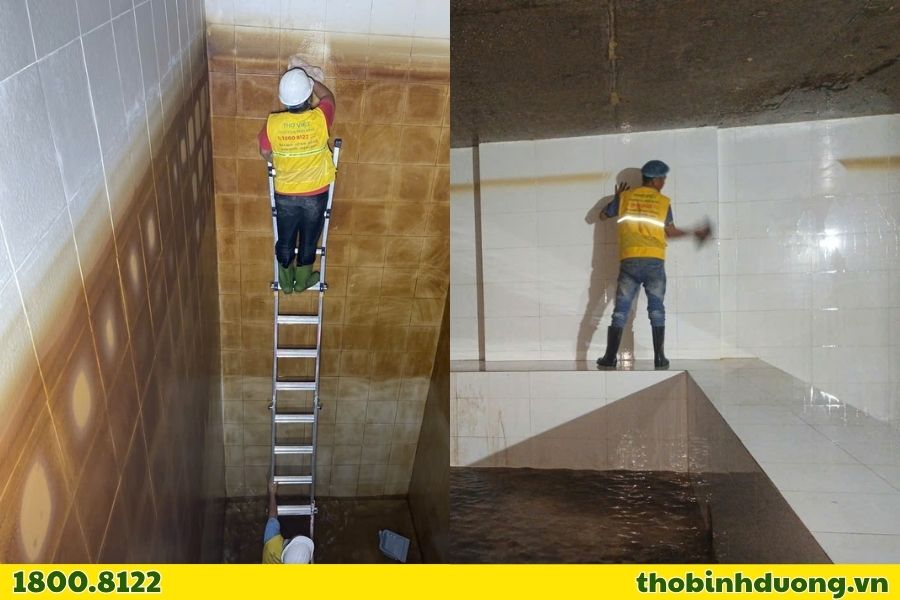 Tác hại khi bể nước ngầm không vệ sinh định kỳ