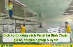 Báo giá thi công vách Panel Bình Chuẩn