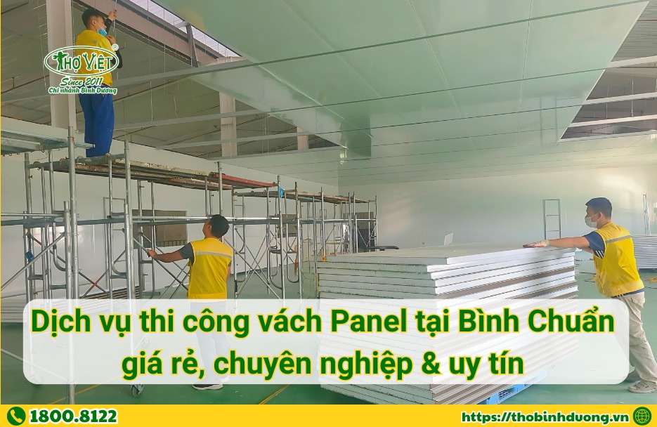Báo giá thi công vách Panel Bình Chuẩn