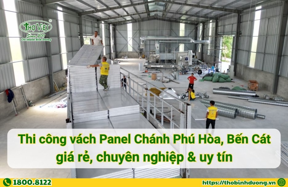 Báo giá thi công Panel Chánh Phú Hòa, Bến Cát