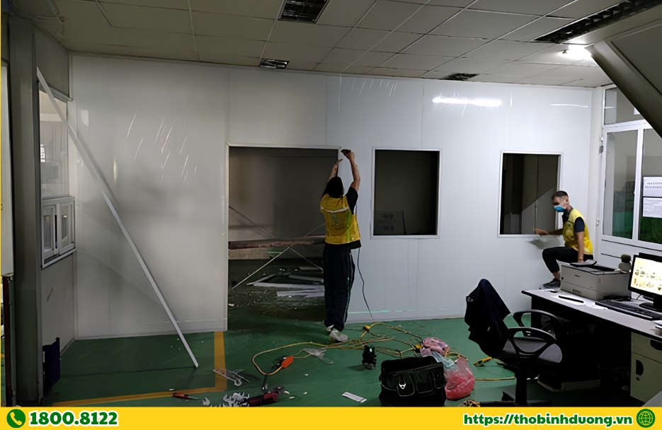 Hạng mục thi công Panel Chánh Phú Hòa có gì