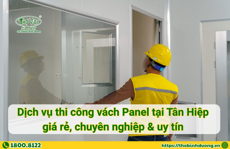 Báo giá thi công vách Panel Tân Hiệp, Tân Uyên