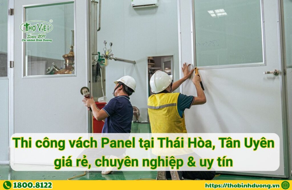 Báo giá thi công vách Panel Thái Hòa, Tân Uyên