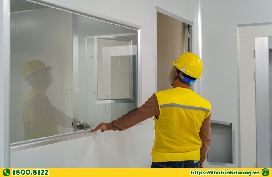 Quy trình lắp vách Panel chuyên nghiệp