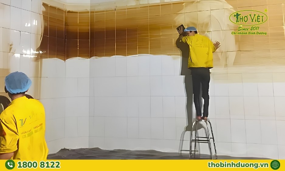 Quy trình vệ sinh bể nước chuyên nghiệp tại Bến Cát