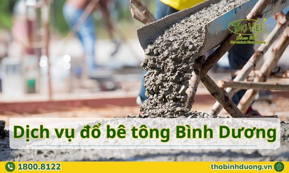 Báo giá đổ bê tông Bình Dương