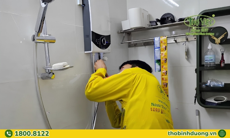 Khu vực có thợ điện nước Bình Dương