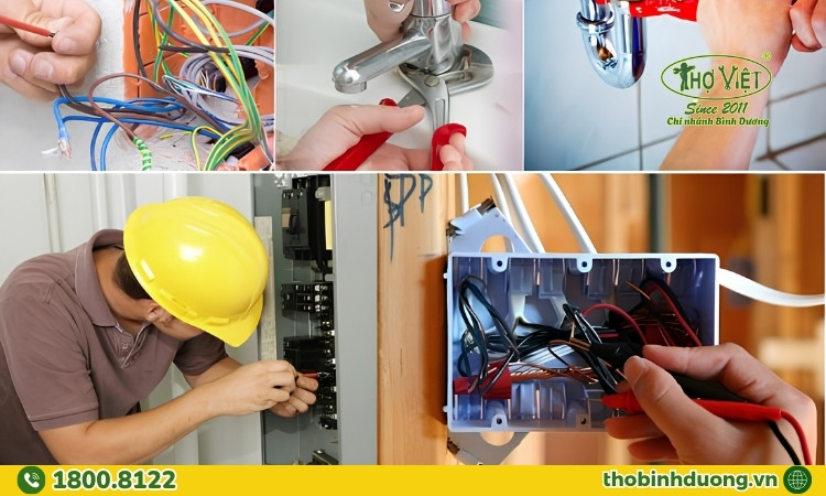 Quy trình sửa điện nước chuyên nghiệp