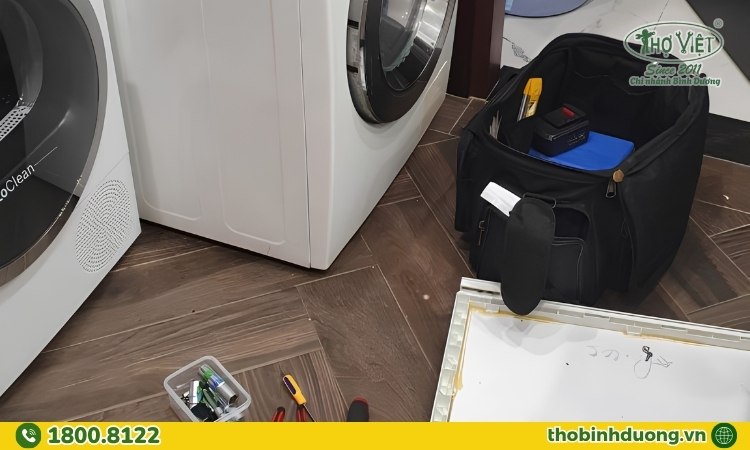 Quy trình sửa máy giặt chuyên nghiệp
