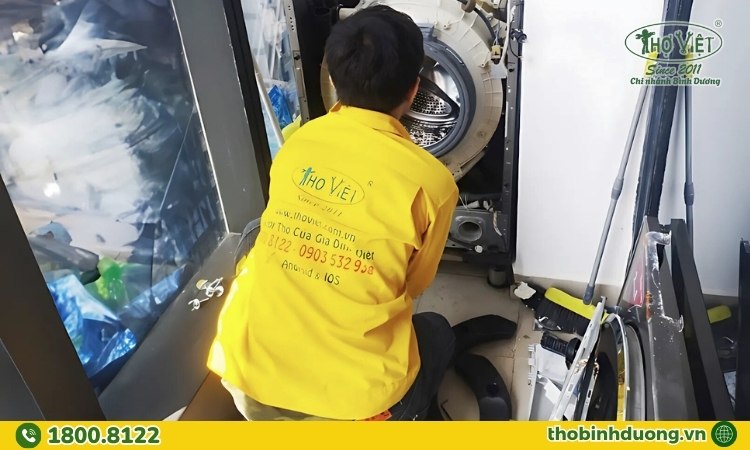 Khu vực có thợ sửa máy giặt Bosch Bình Dương