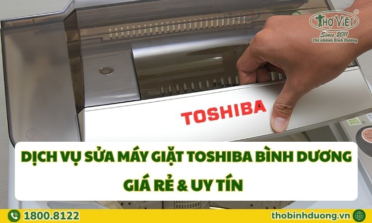 Báo giá sửa máy giặt Toshiba Bình Dương