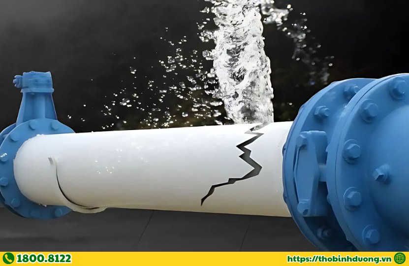 Hạng mục sửa ống nước Bến Cát