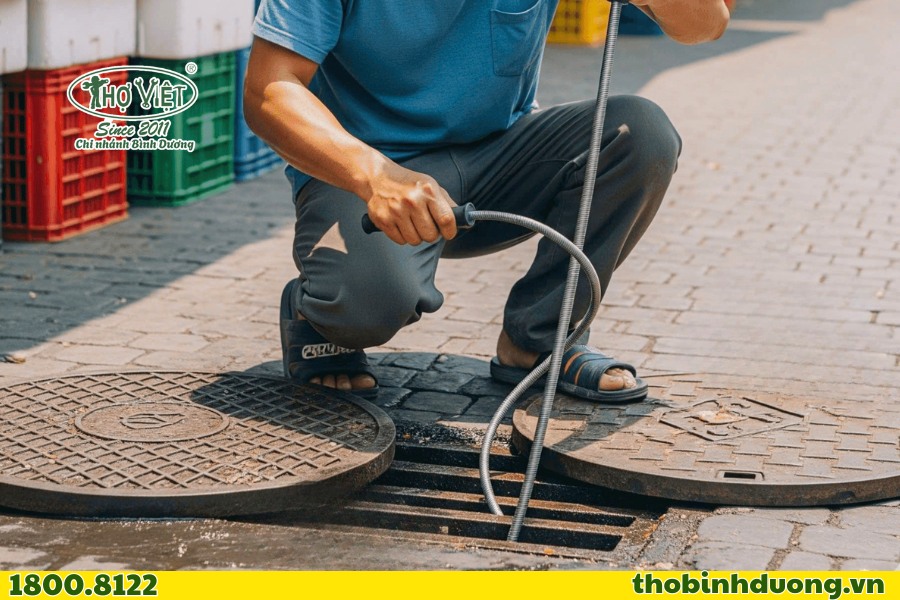 Quy trình thông cống nghẹt chuyên nghiệp