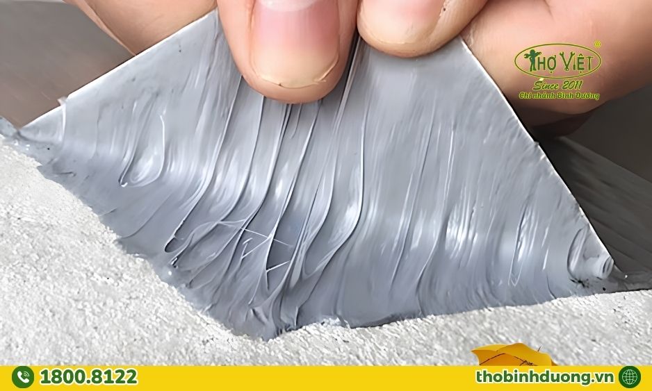 Quy trình thi công keo chống dột Bình Dương