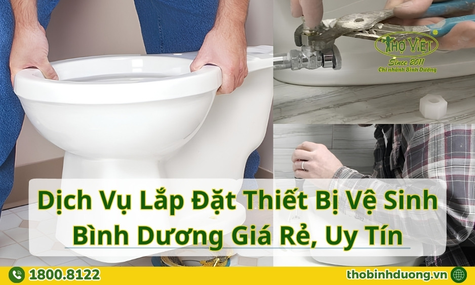 Báo giá lắp đặt thiết bị vệ sinh Bình Dương