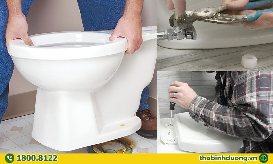 Hạng mục lắp thiết bị vệ sinh Bến Cát
