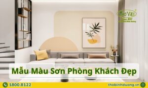 TOP màu sơn phòng khách đẹp hiện nay