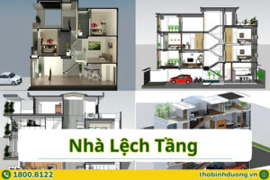 Nhà lệch tầng