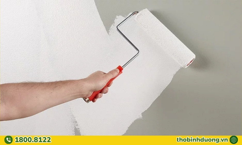 Khu vực sơn chống thấm Bình Dương