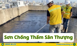 Báo giá sơn chống thấm sân thượng Bình Dương