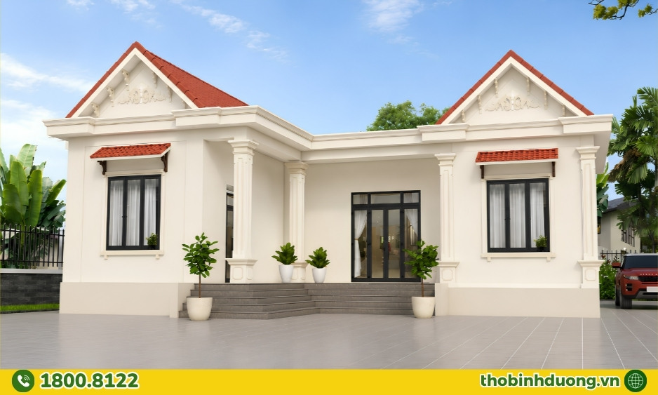 Gợi ý chọn màu sơn mặt tiền nhà