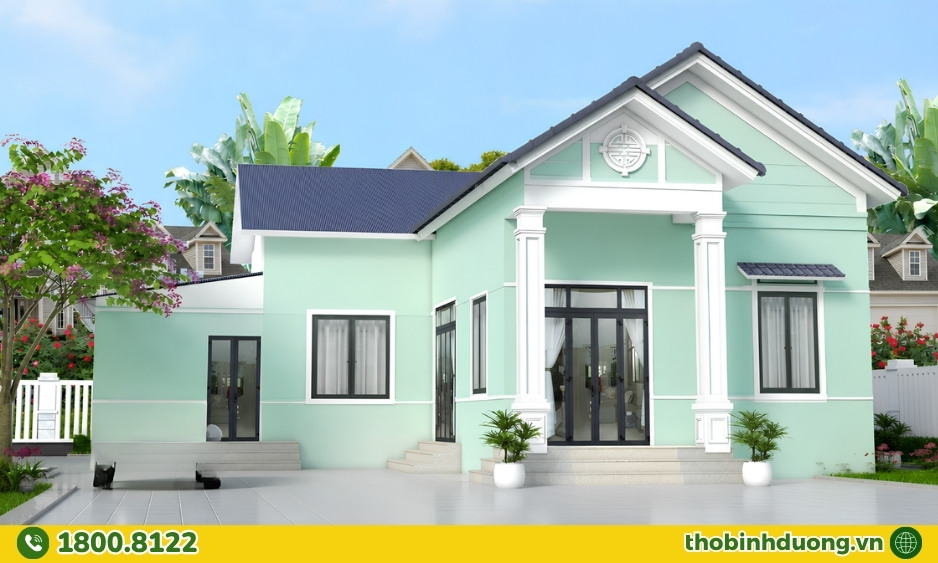 Lưu ý khi sơn mặt tiền nhà