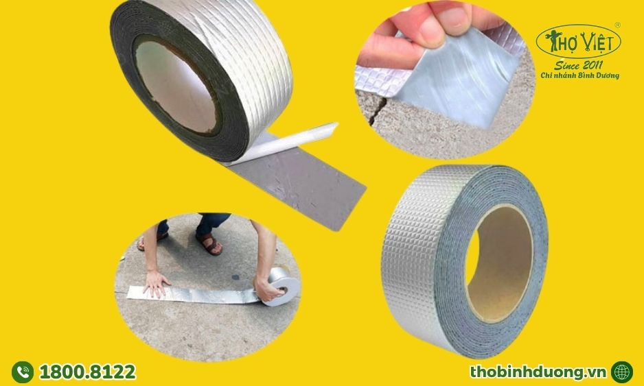 Ứng dụng của băng keo chống thấm