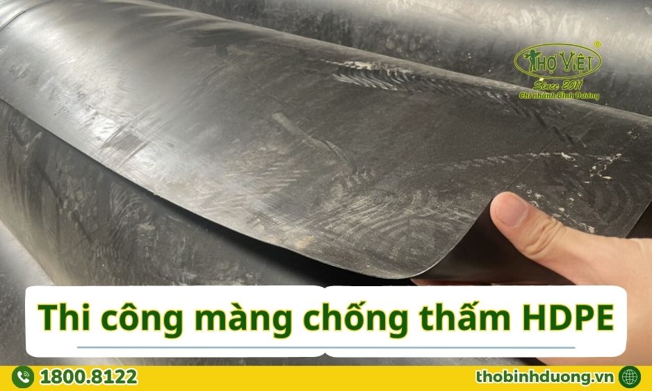 Thi công màng chống thấm Bình Dương