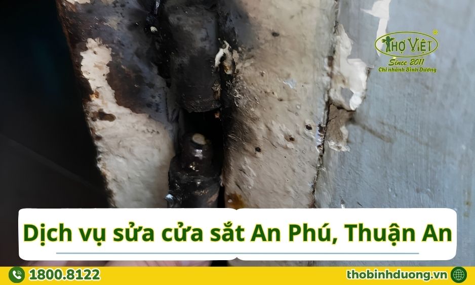 Báo giá sửa cửa sắt An Phú, Thuận An