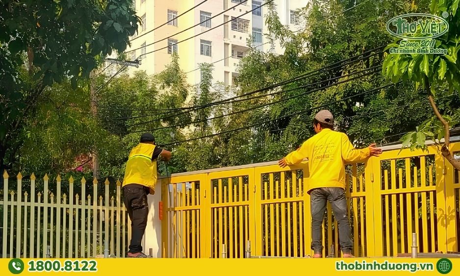 Sửa cửa sắt dân dụng Bình An