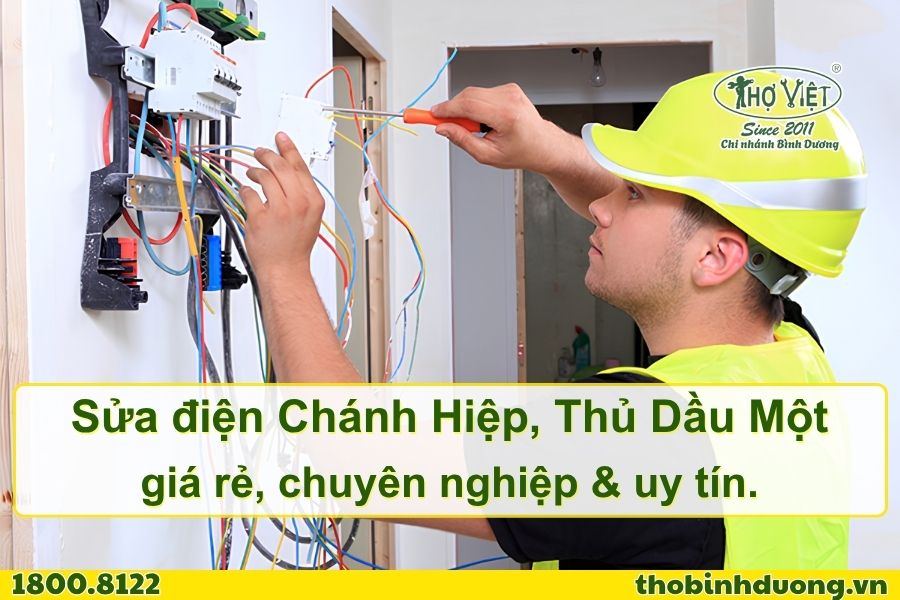Báo giá sửa điện Chánh Hiệp Thủ Dầu Một