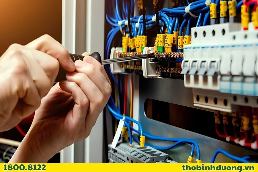 Sửa điện mọi hạng mục tại Chánh Mỹ, Thủ Dầu Một
