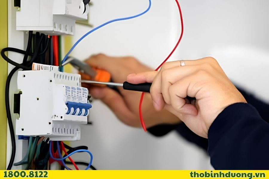 Khu vực dịch vụ sửa điện Hiệp Thành