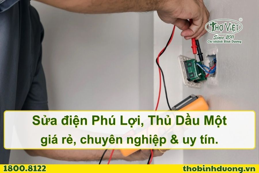 Báo giá sửa điện Phú Lợi