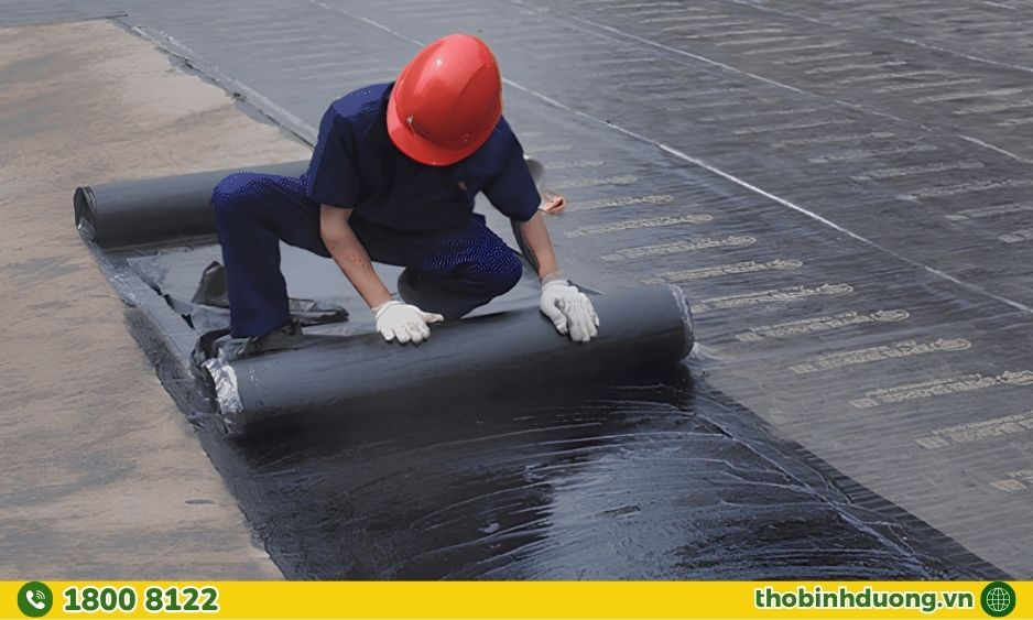 Sơn chống thấm ngoài trời Polyurethane và xi măng