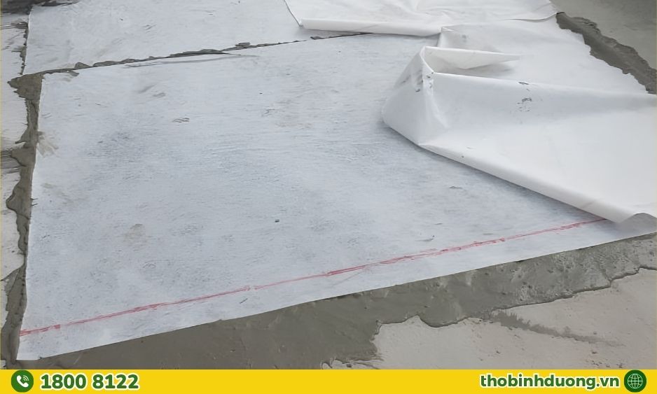 Quy trình thi công màng chống thấm