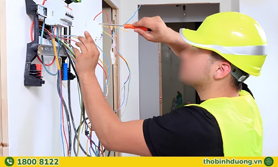 Khu vực có thợ điện An Phú