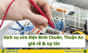 Báo giá sửa điện Bình Chuẩn