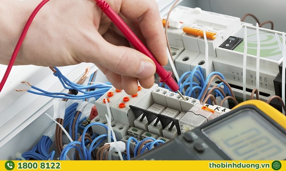 Các hạng mục sửa điện tại Tân Bình, Dĩ An