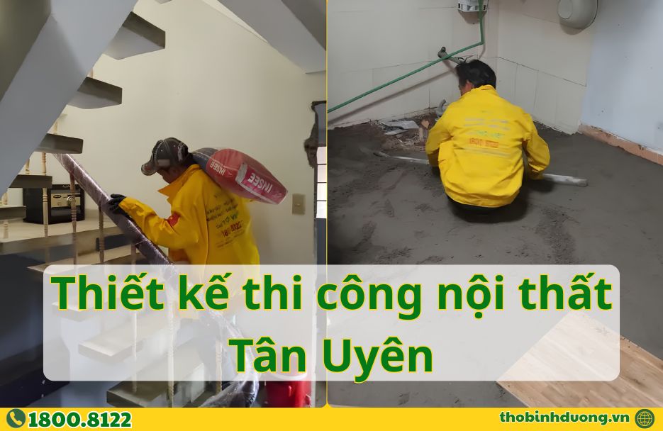 Báo giá thiết kế thi công nội thất Tân Uyên
