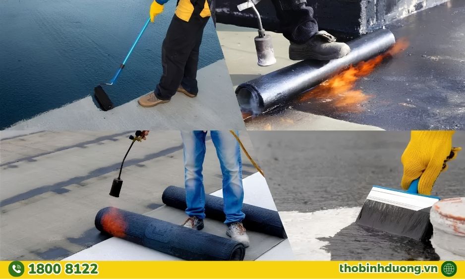 Quy trình chọn vật liệu chống thấm